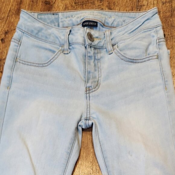 AMERICAN EAGLE Super Stretch Jegging Jeans - Sz 0 - Picture 2 of 6